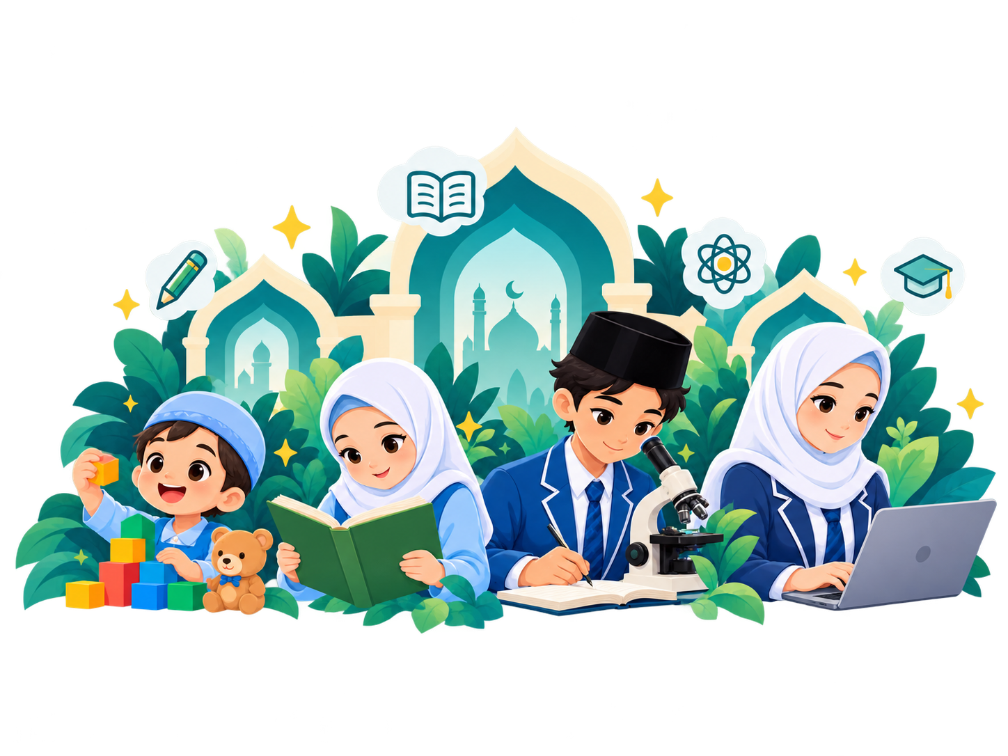 Siswa-siswi Luqman Alhakim Surabaya